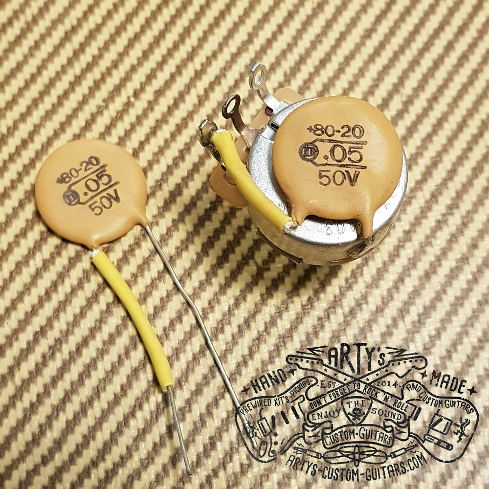 Orange Dime Circle-D .05uf NOS Capacitor - Arty's Custom ...