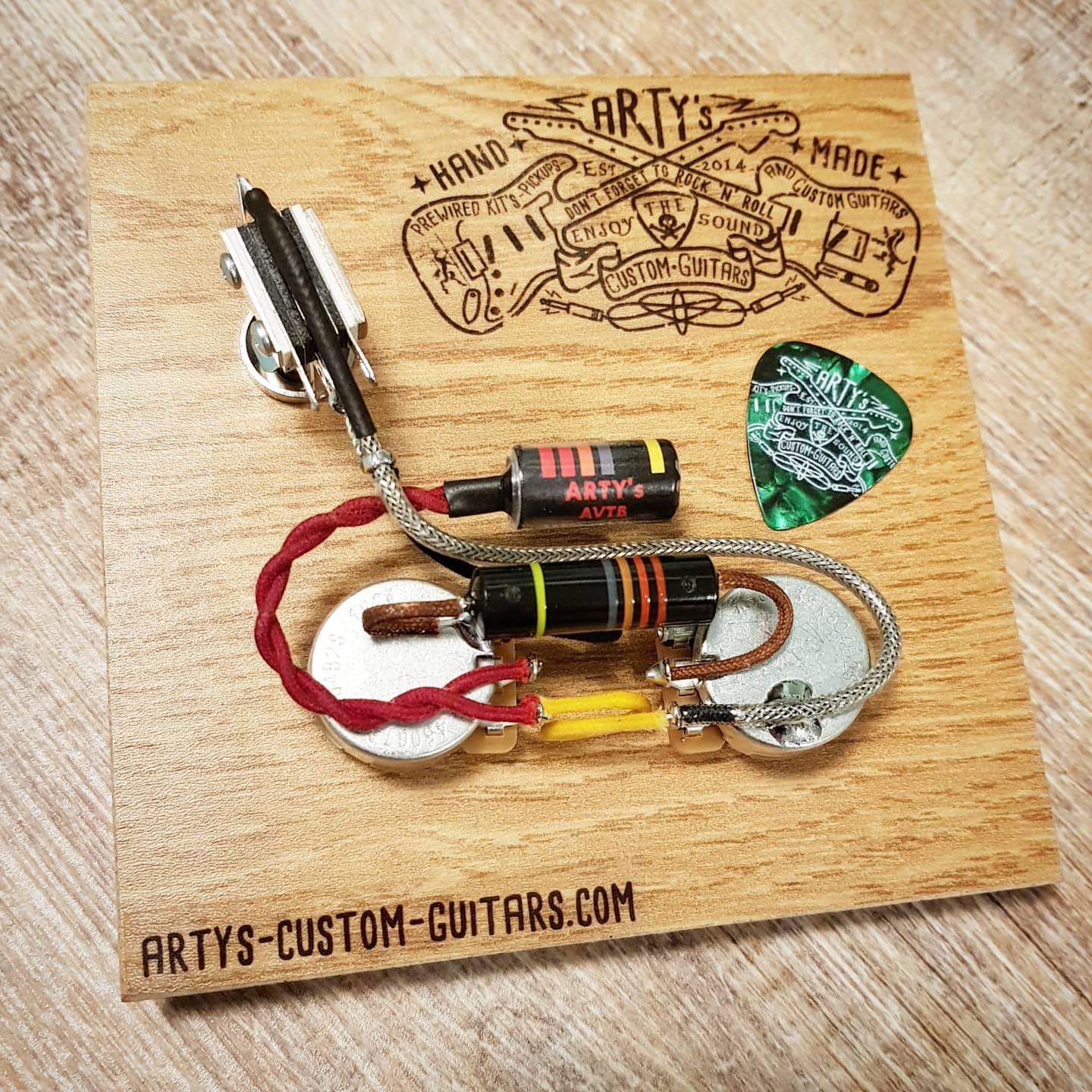 CUSTOM Wiring Harness Arty's Custom Guitars