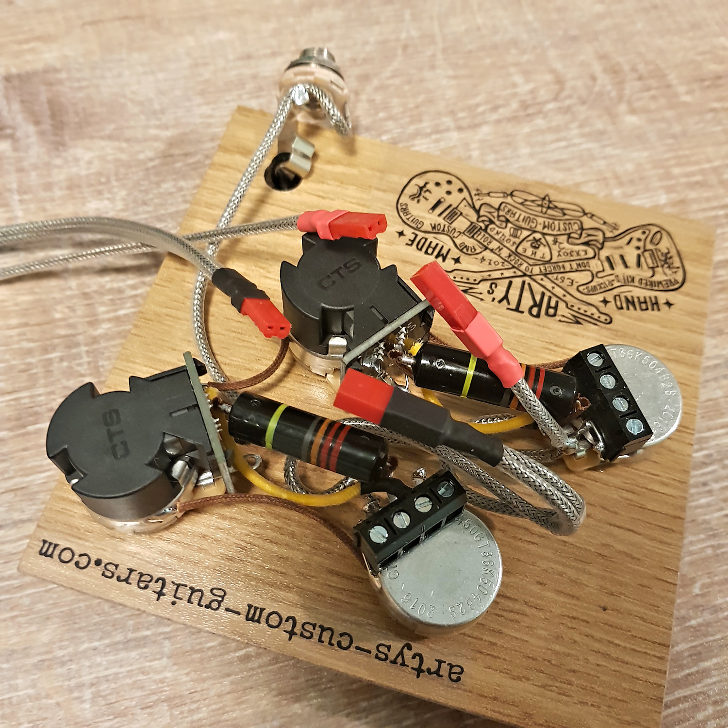 SOLDERLESS WIRING HARNESS Les Paul Arty's Custom Guitars