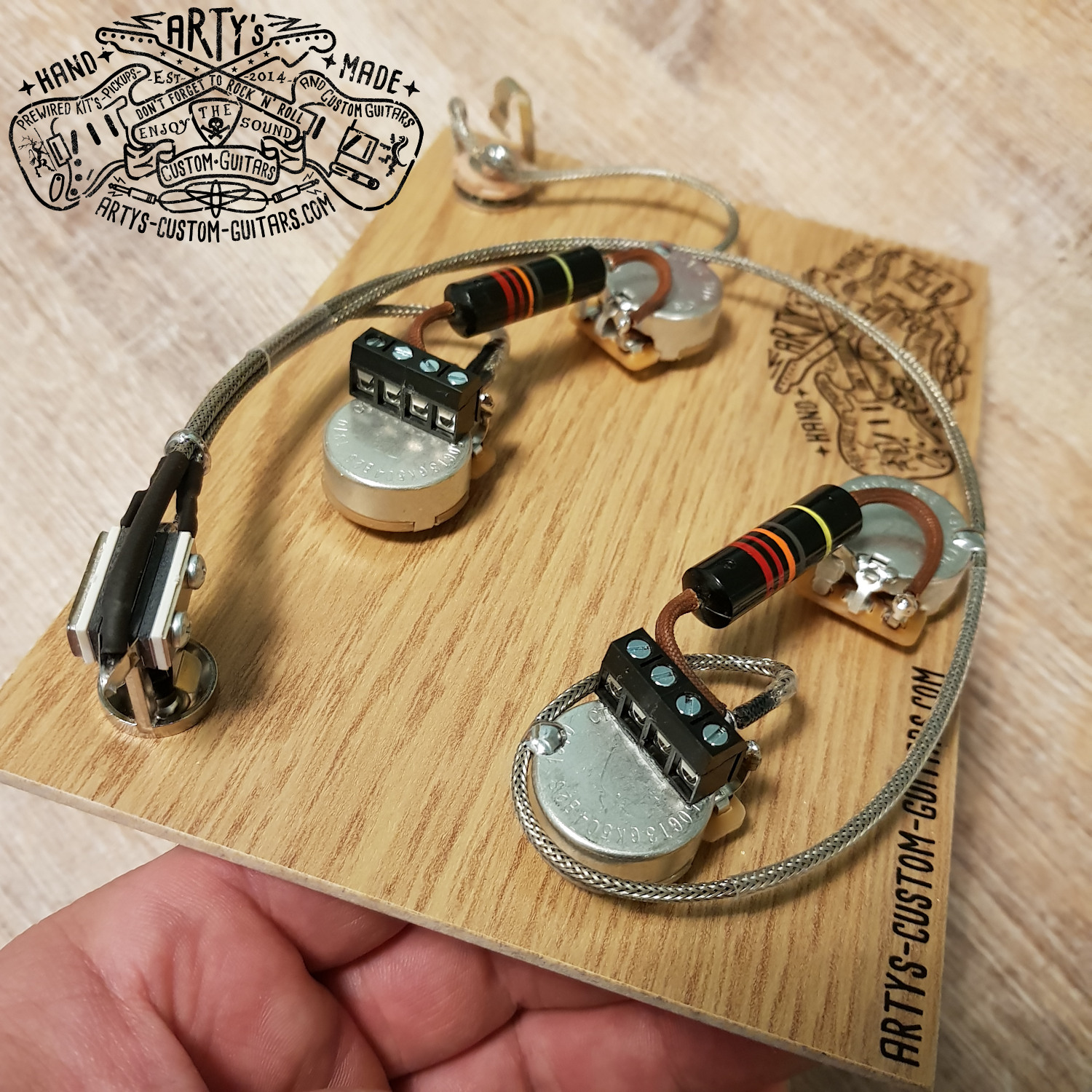 Solderless Gibson ES335 WIRING HARNESS Arty's Custom Guitars