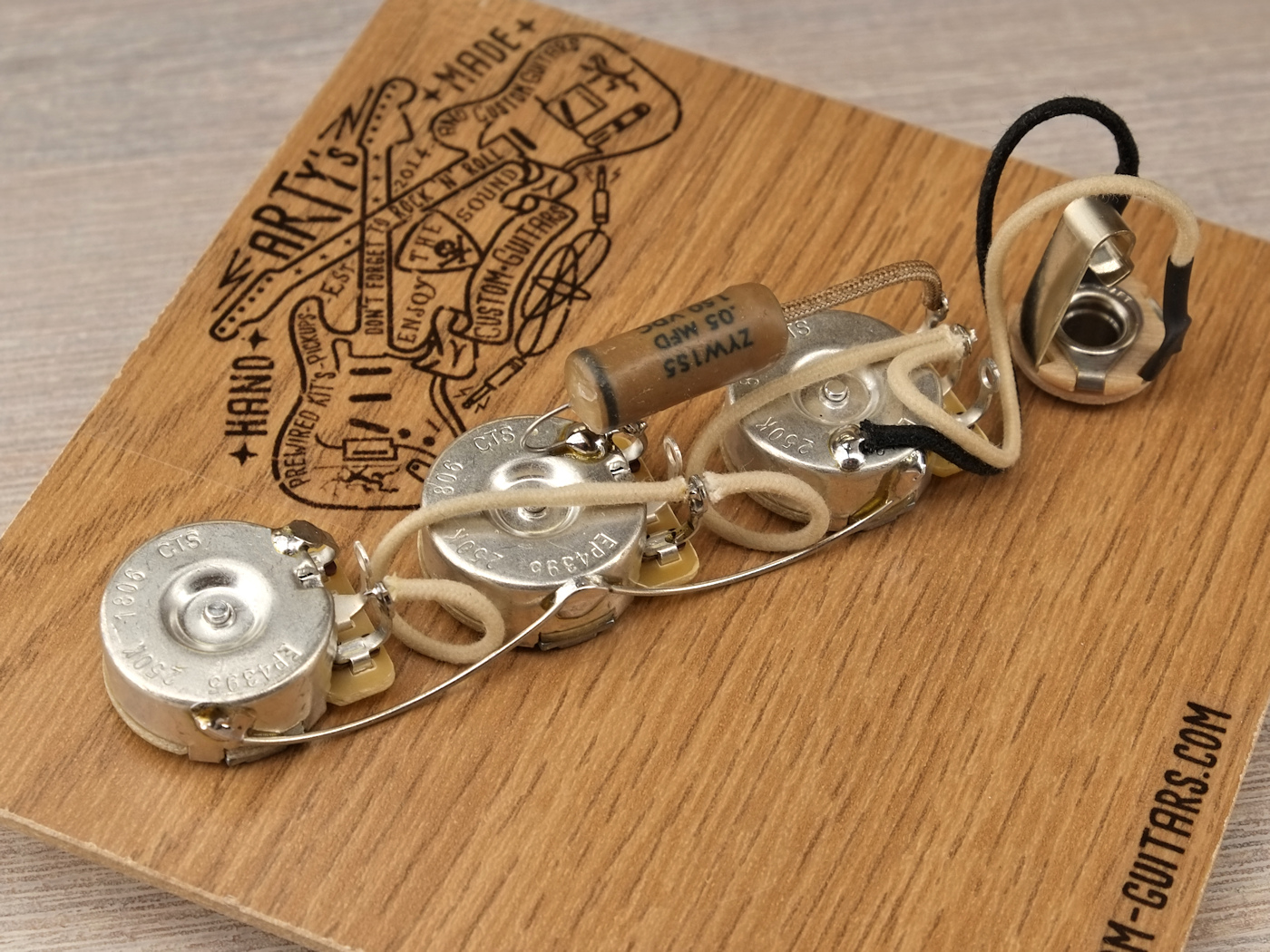 Jazz bass 2024 wiring kit