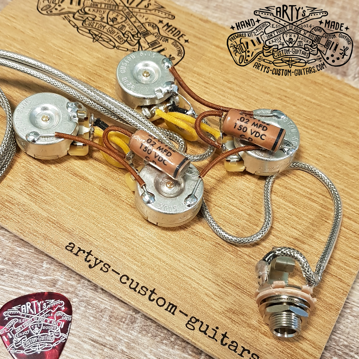 WIRING HARNESS Telecaster DELUXE Arty's Custom Guitars