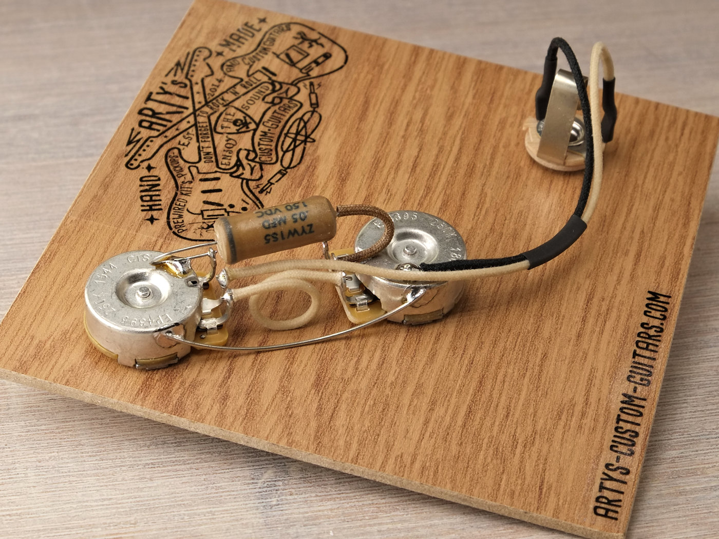 WIRING HARNESS Precision Bass Arty s Custom Guitars