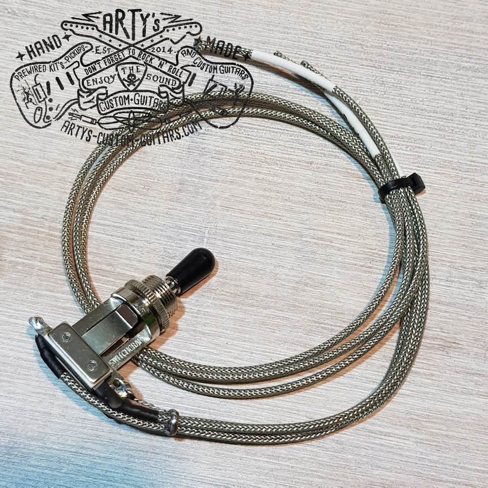 Les Paul PREWIRED 3Way Toggle Switch Arty's Custom Guitars