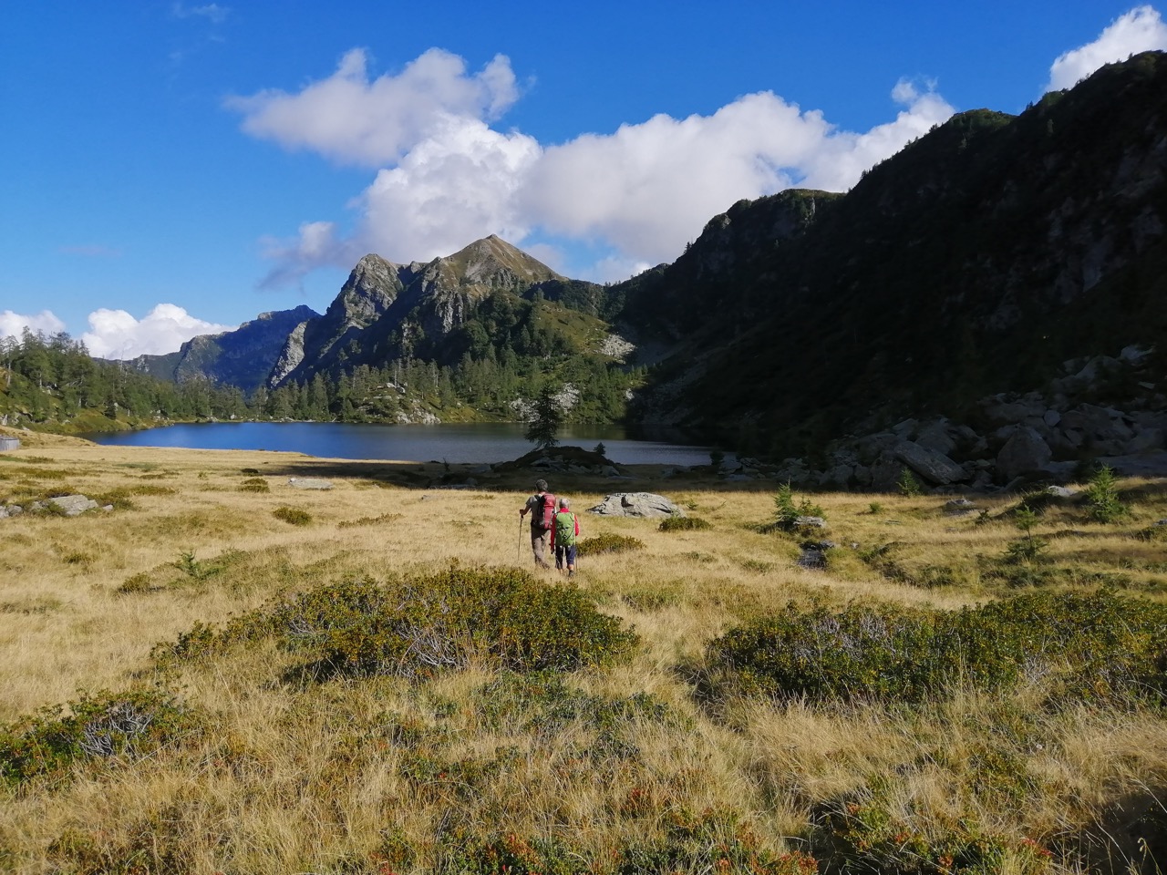 Beim Lago Alzasca