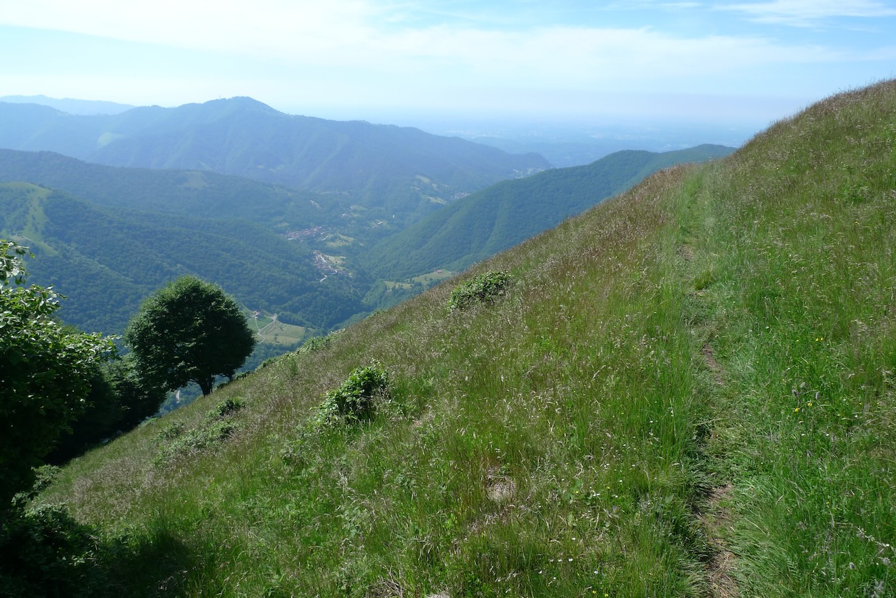 Aufstieg zum Monte Generoso