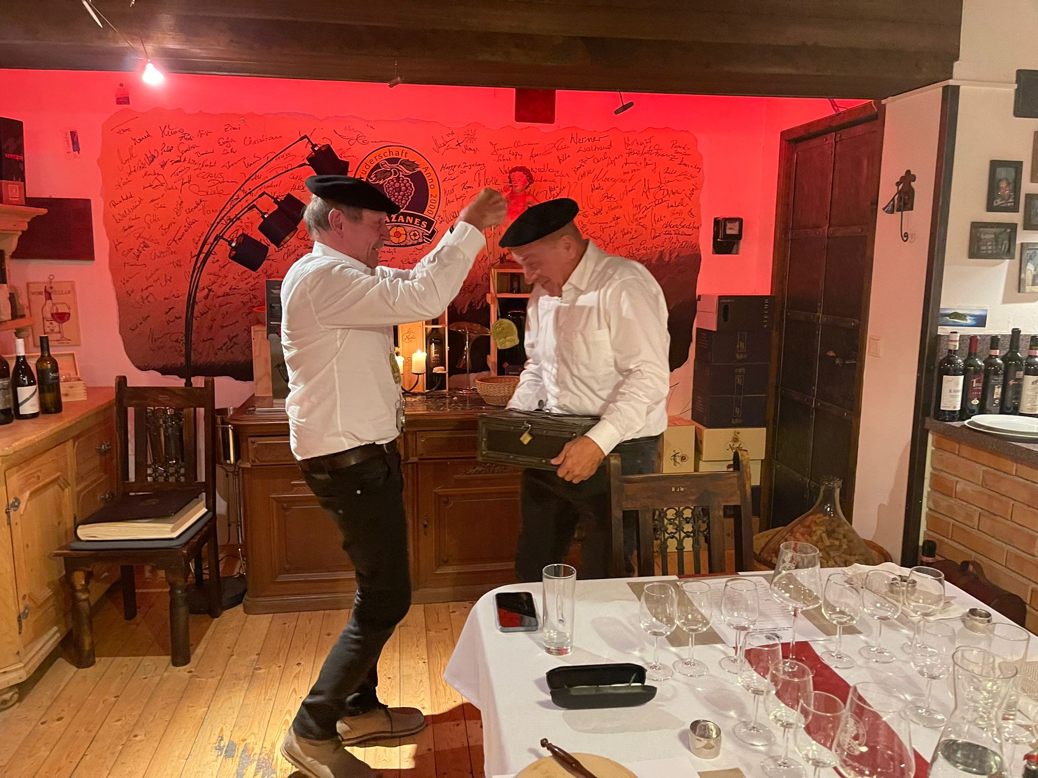 Der Truchsess Sangiovese übergibt das Amt an Bruder Malbec.