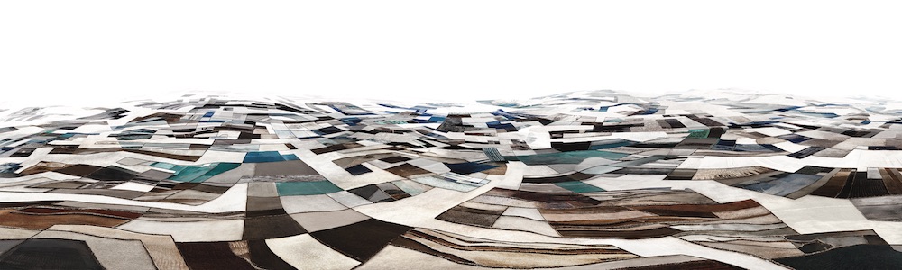 Felder 2019 Lambda-Print auf Dibond hinter Acryl Ed. 3 + 5  75 x 270 cm                          oder                   54 x 180 cm                                           