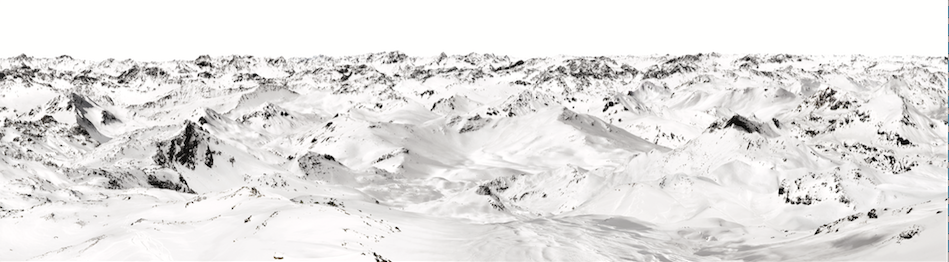 Parsenn, Schweiz 2017 Lambdaprint/Diasec hinter Acryl Ed. 3 + 5  75 x 270 cm                                             54 x 180 cm                                           