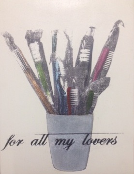 For all my lovers, 2015, Multiple, 25 x 19 x 4 cm