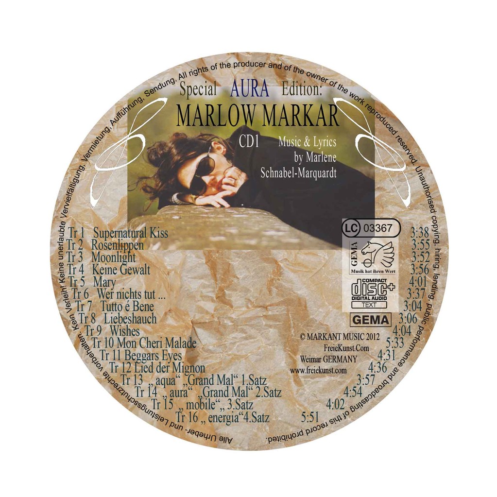 MARLOW MARKAR Band der Künstlerin Marlene Schnabel-Marquardt CHANSON POP DELUX im RETRO VINTAGE SOUND