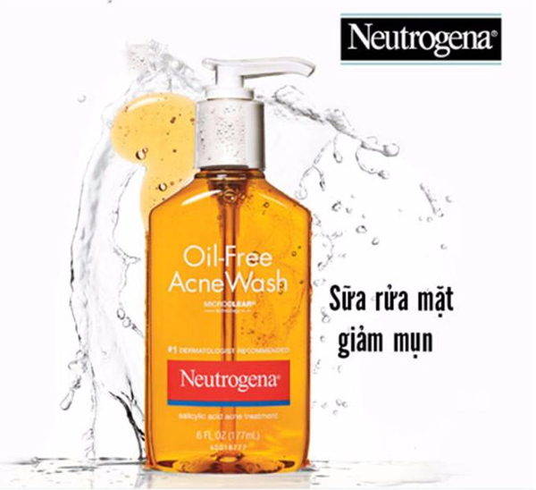 Neutrogena Oil Free Salicylic Acid Acne Fighting Face Wash