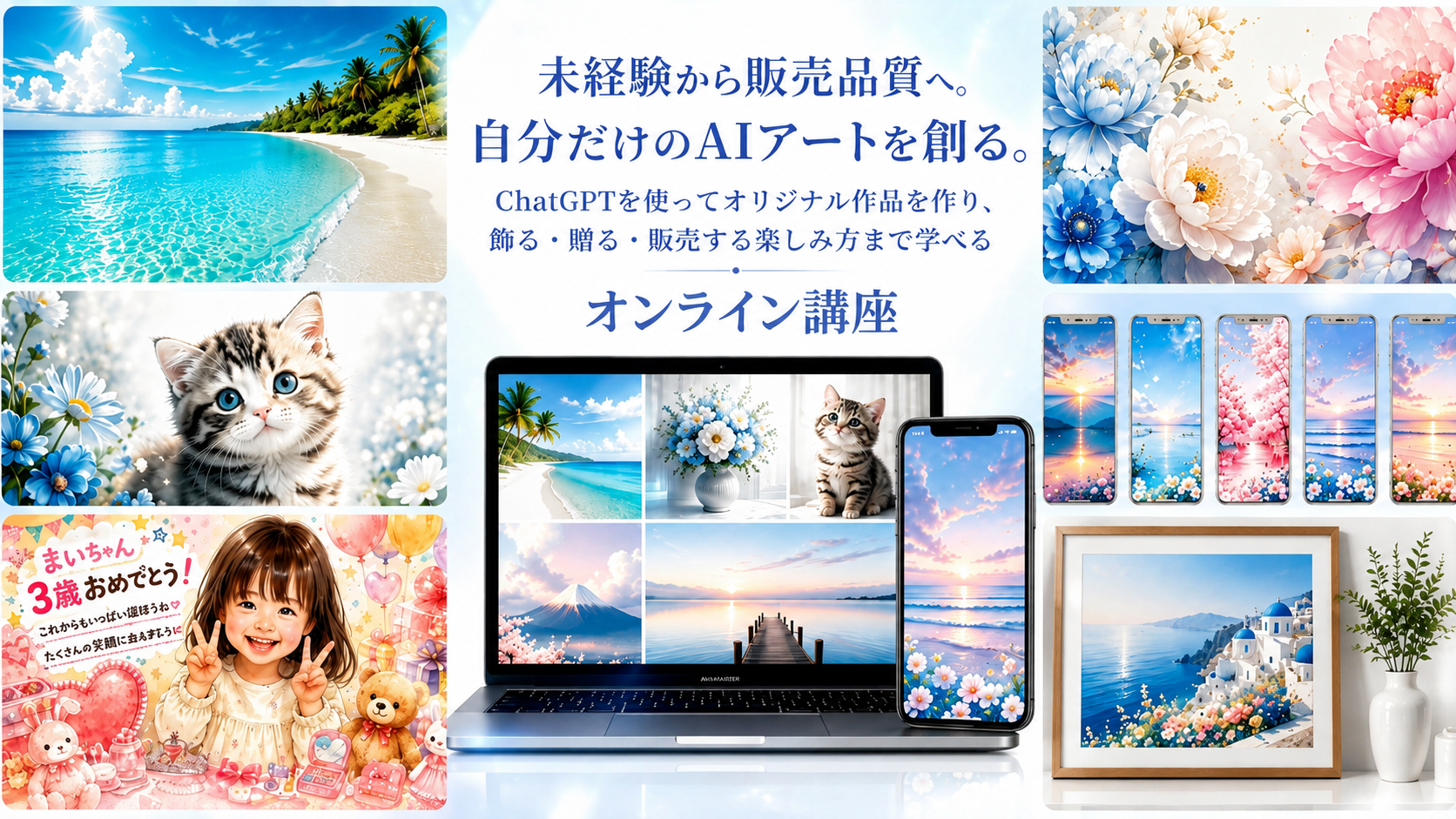 AIアート画像収益化マスター講座