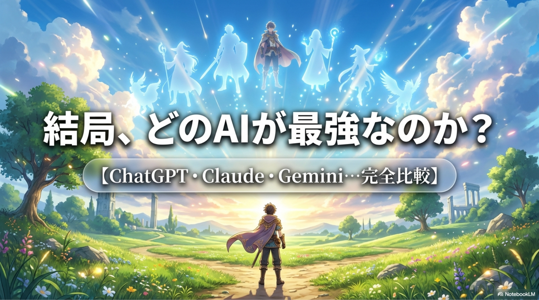 AIはどれが良い？生成AIおすすめ比較 ChatGPT・Claude・Geminiの特徴まとめ
