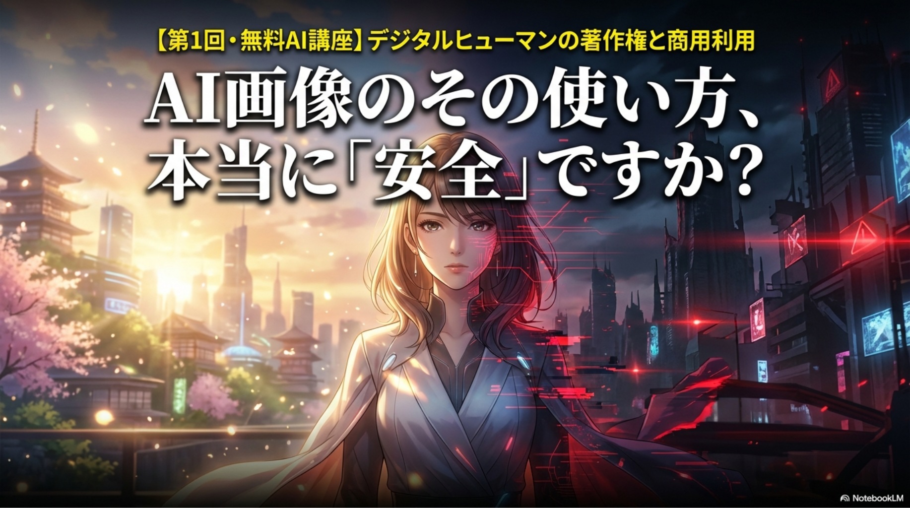 AIデジタルヒューマン動画の作り方【無料AI講座】
