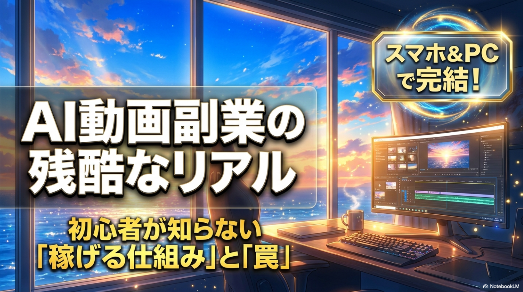 AI動画副業は本当に稼げる？初心者が知らない現実と収益化の仕組み