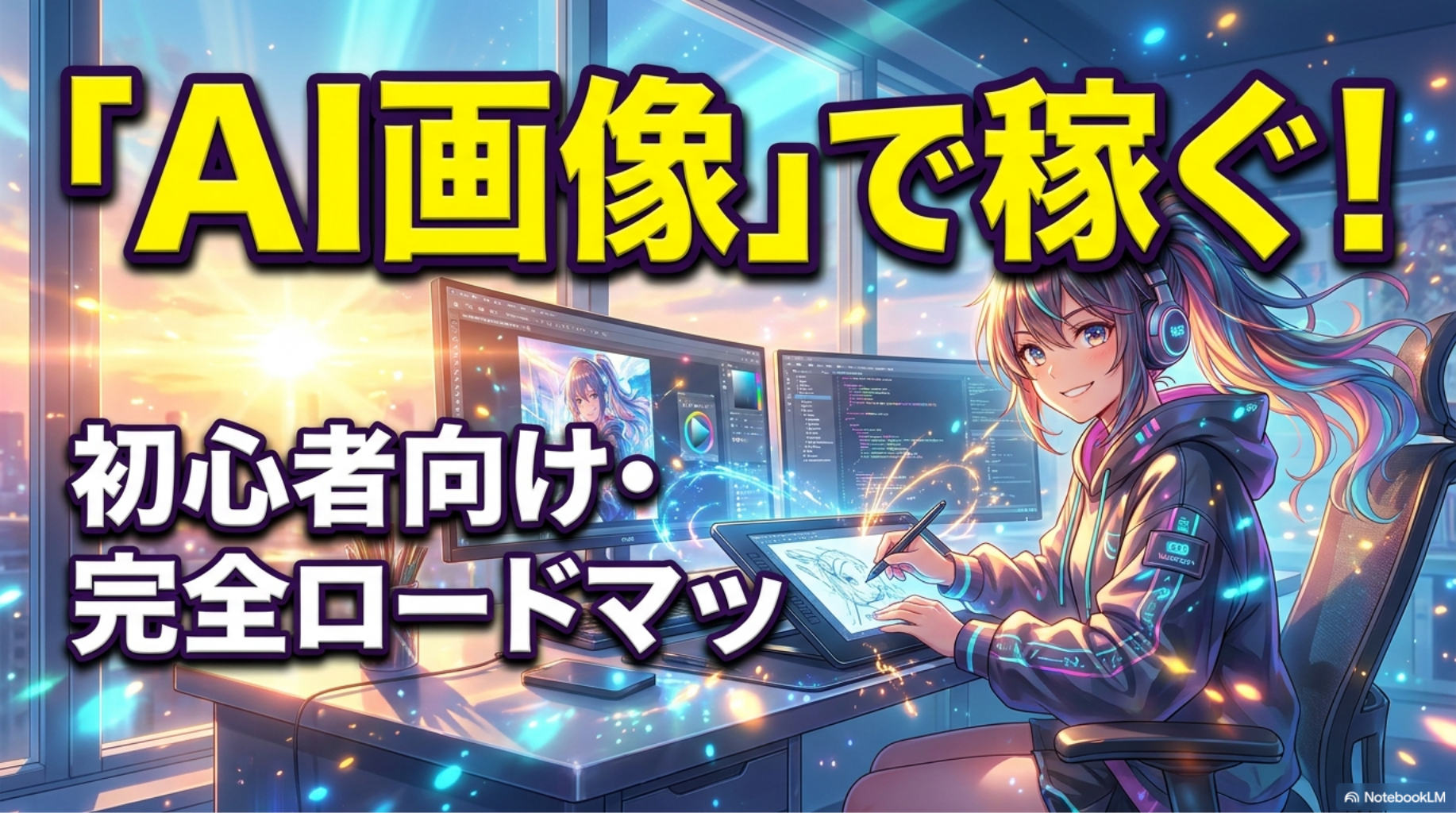 AI画像を使った副業は稼げるのか？初心者向けに収益化の現実と始め方を解説