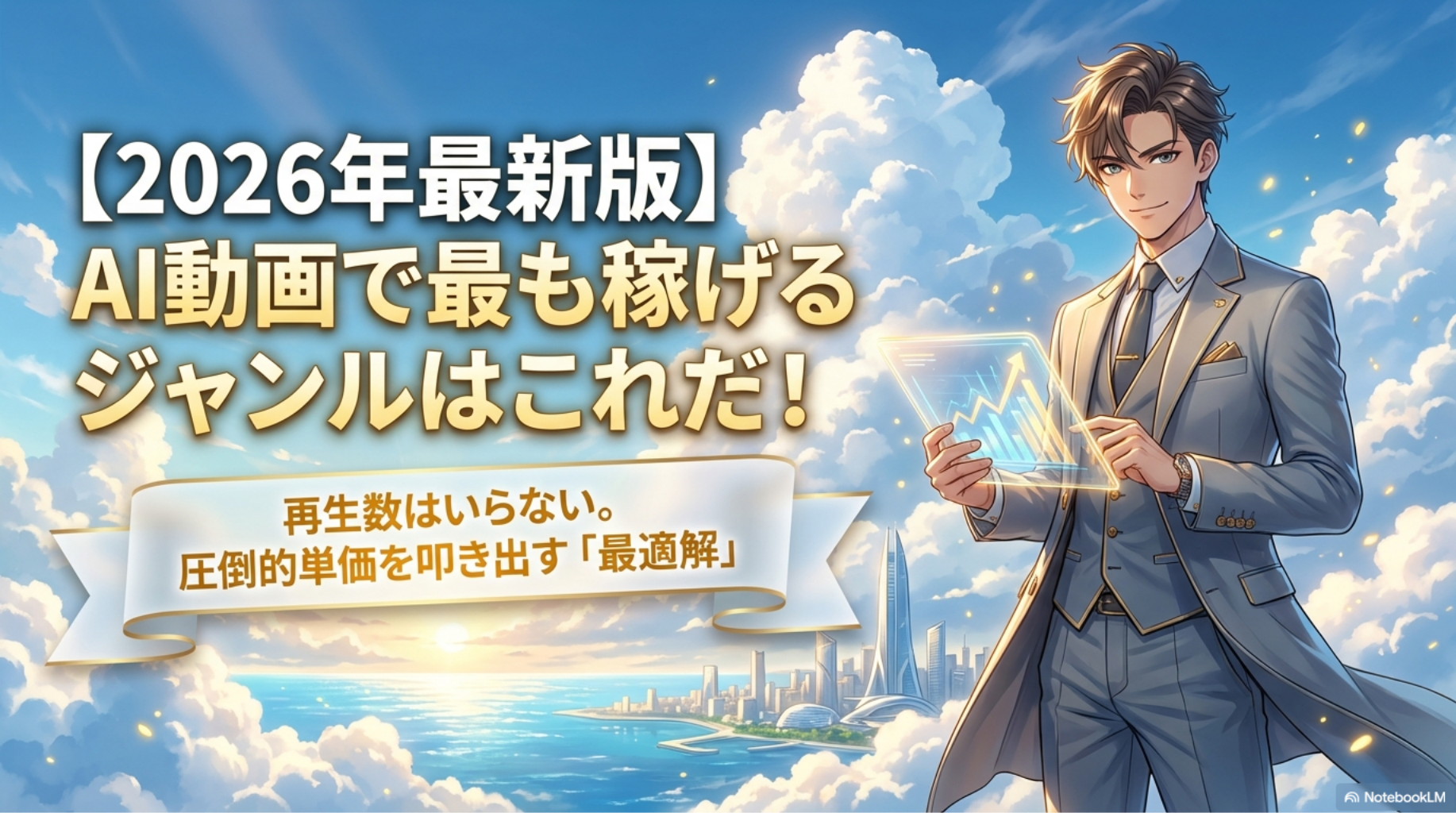 【2026年版】AI動画はどのジャンルがいい？結論：最も稼げるのはこれです