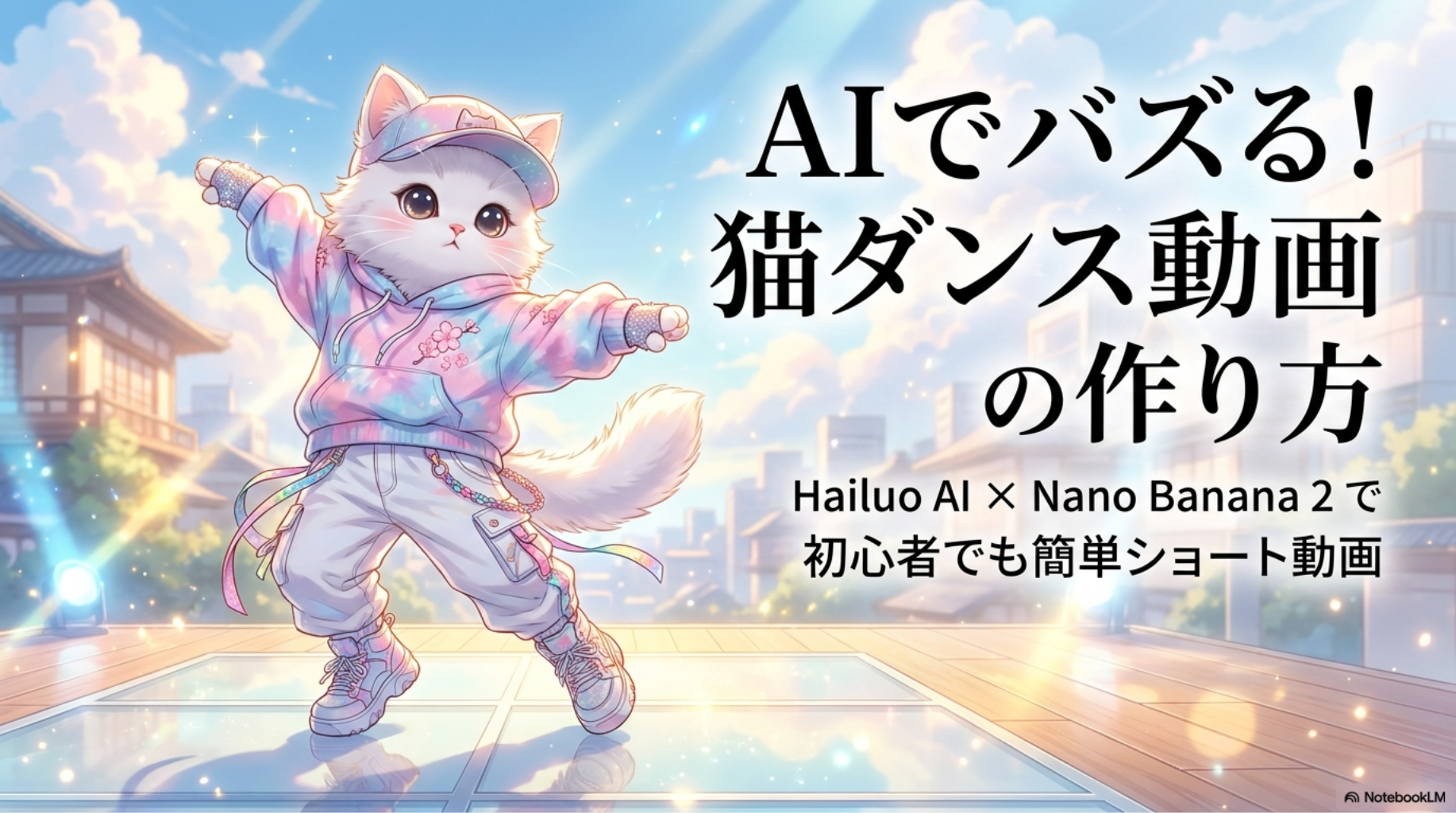AI猫ダンス動画の作り方｜Hailuo AI 2.3×Nano Banana 2で初心者でもショート動画を作る方法