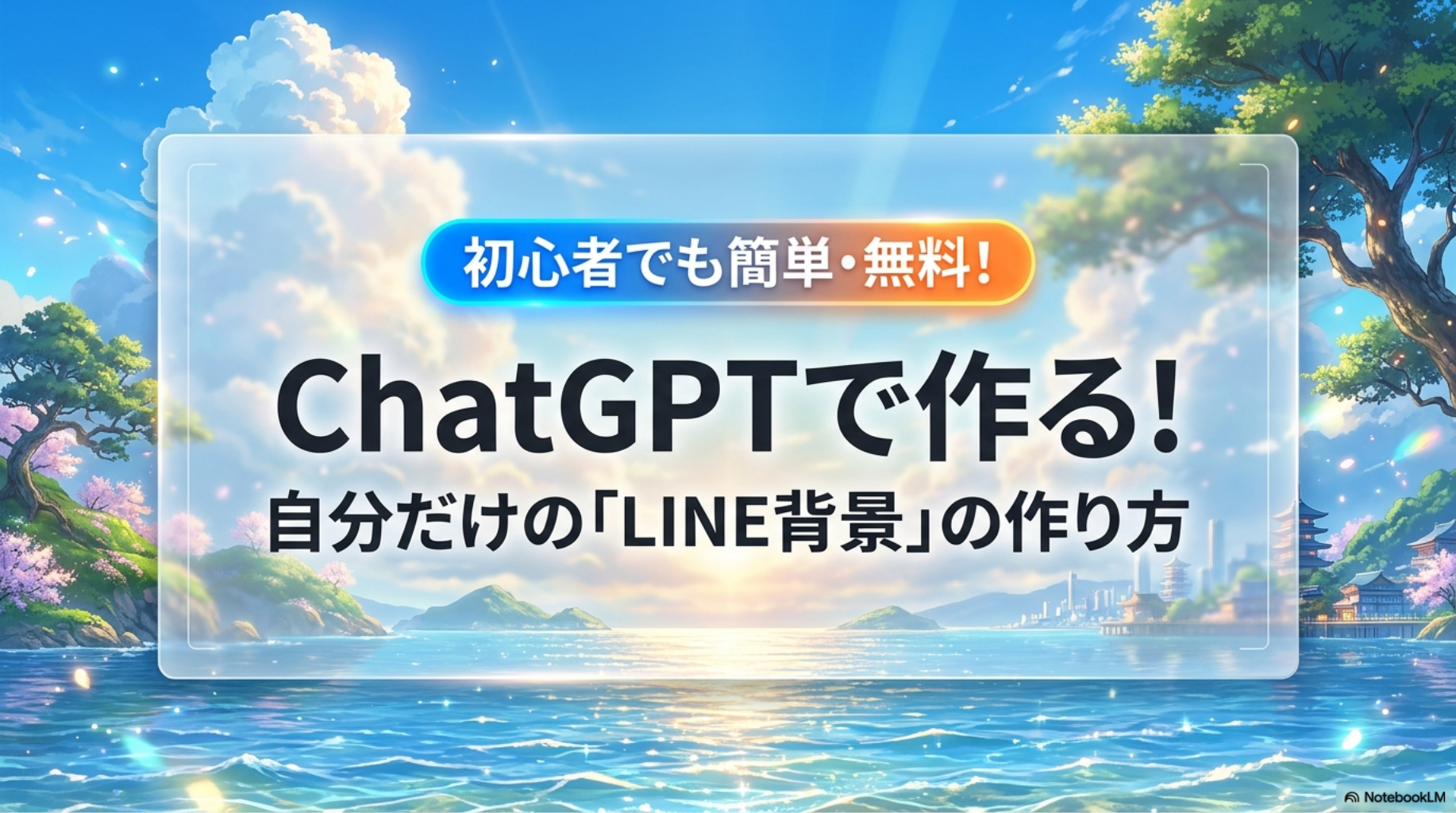 LINEのメッセージ背景画像の作り方｜ChatGPTでオリジナル背景を作成する方法