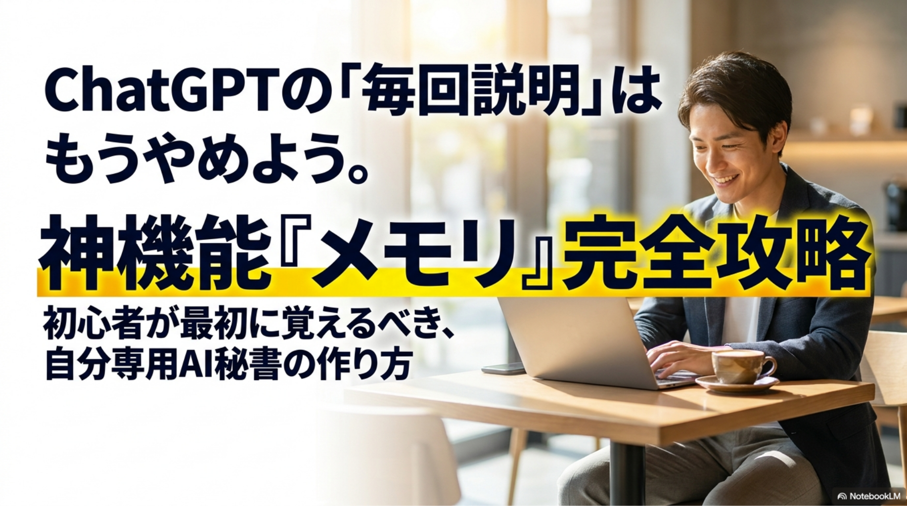 チャッピー（ChatGPT）おすすめの使い方｜初心者が最初に覚えるべきメモリ機能活用術