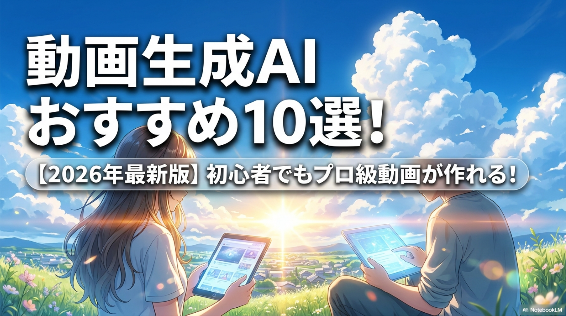 動画を作成できる生成AIおすすめ10選｜実際に使って感じた初心者向け比較【2026年版】