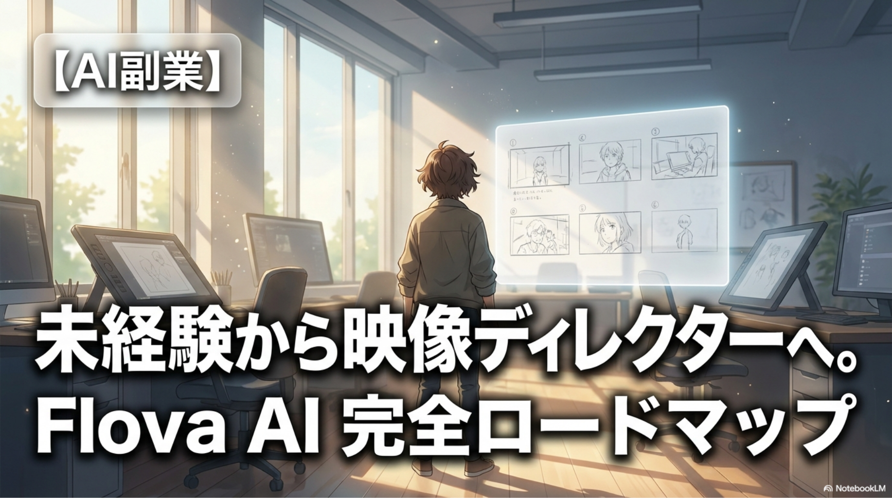 AIでCM制作！初心者がフローバーAIで動画を作って副業につなげる完全ロードマップ