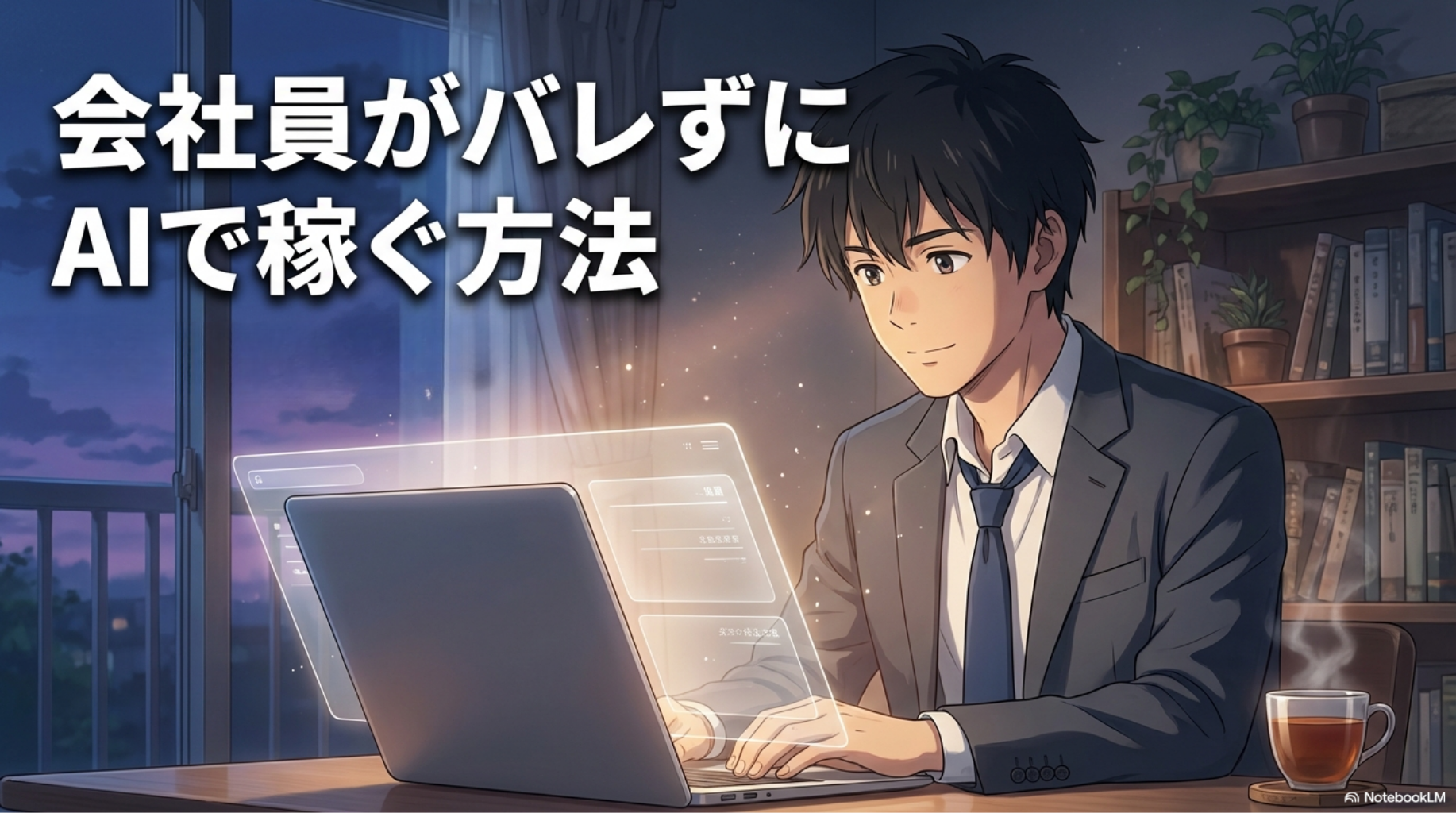 AI副業は会社員でもできる？会社にバレない方法とおすすめの稼ぎ方