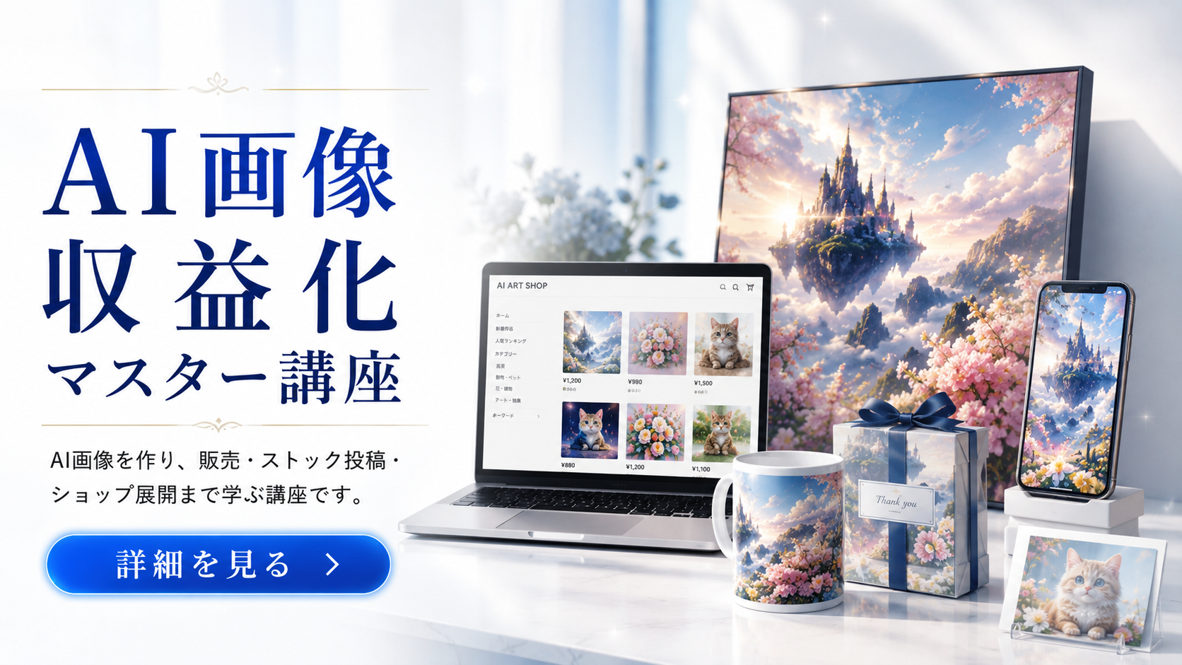 AI画像収益化マスター講座