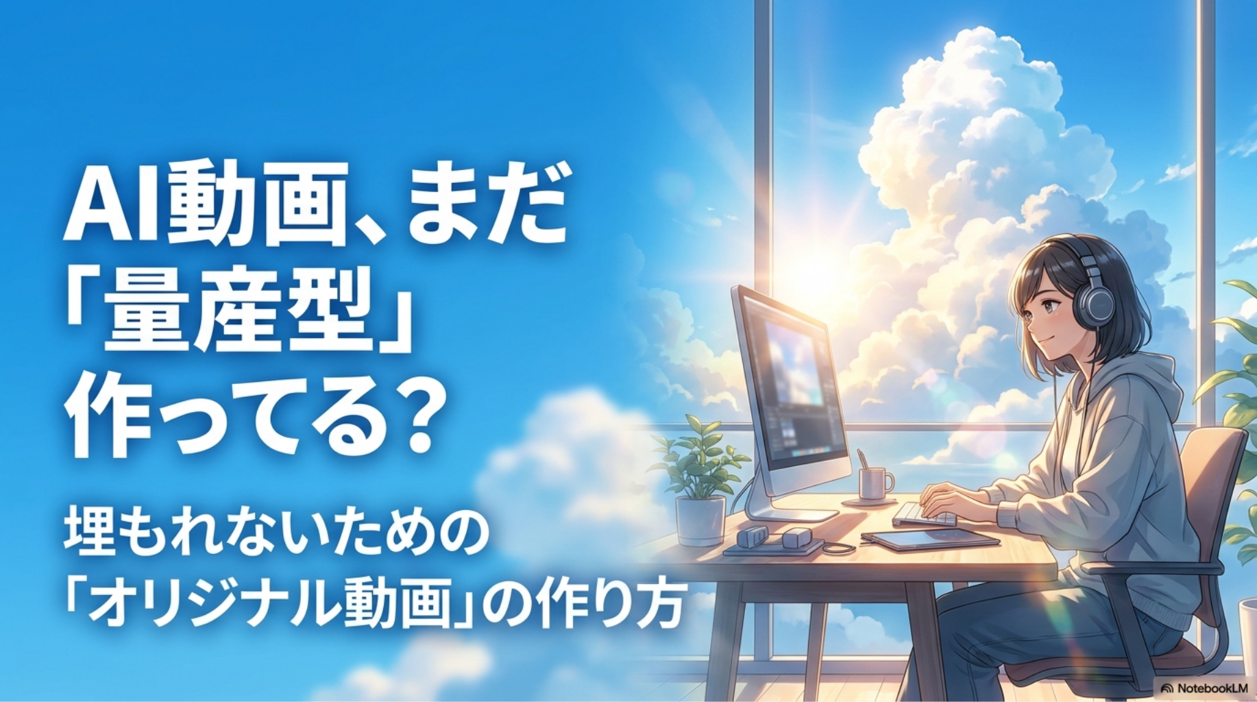 AI動画 差別化の方法｜量産型から抜け出す“オリジナル動画”の作り方