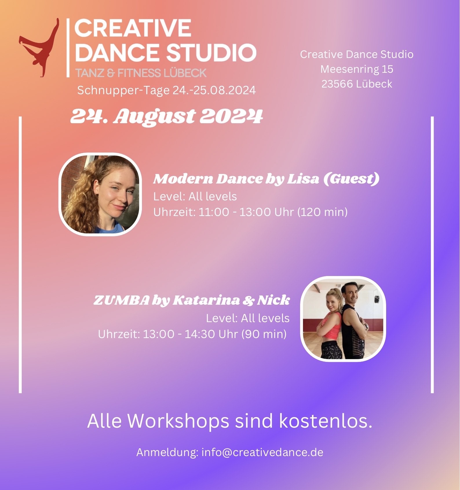 Workshops Modern - Zumba