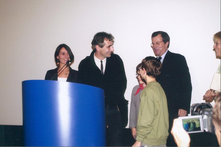 Remise du prix France Télévision 2002