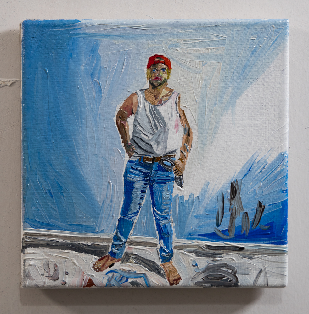 me free, oil on canvas, 20cm*20cm, 2022