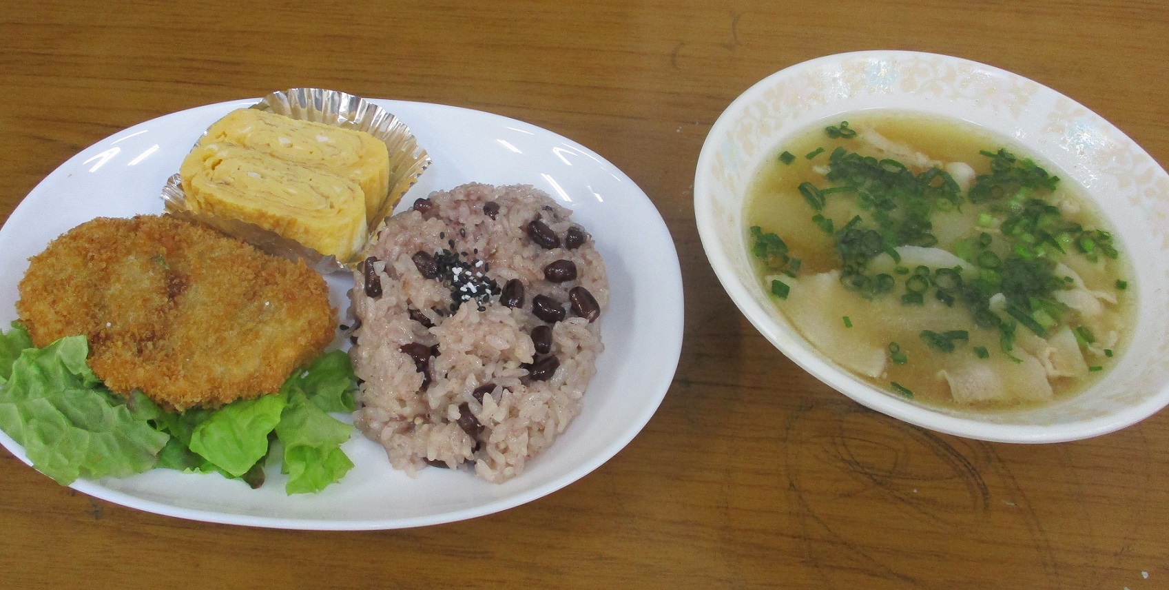 みんな大好き、手作り昼食♪
