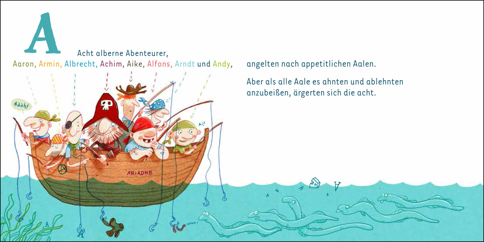 Abc Der Wilden Piraten I L L U S T R A T I O N Gunther Jakobs
