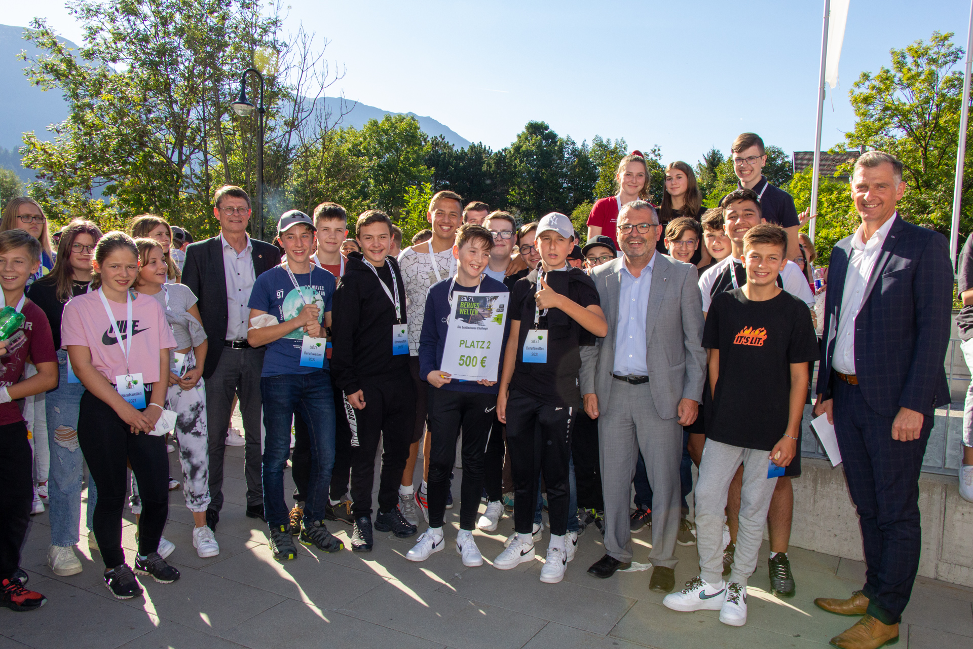 2. Platz nachmittags: die MS Inzing (Foto © sal.z.i.)