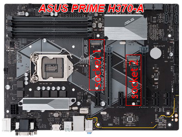 ASUS PRIME H370-A インテル 300シリーズ LGA1151対応 intel