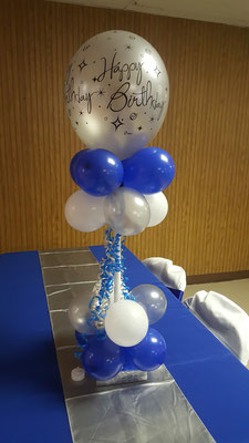 Air-Filled Balloon Centerpiece