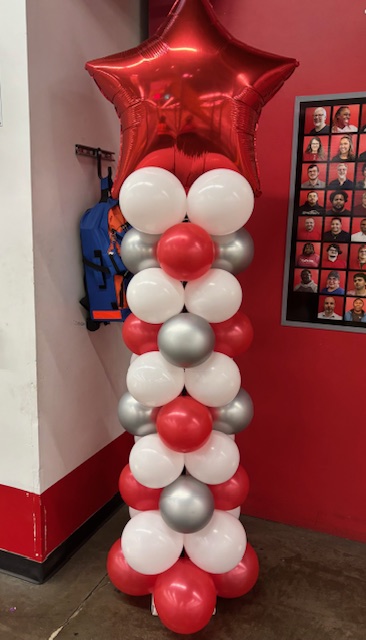 Air-Filled Balloon Column TJ Maxx
