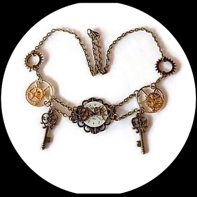 collier plastron steampunk collier plastron steampunk