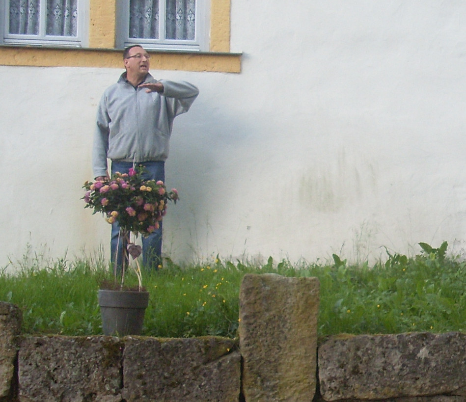 Herr Wittich, konnte am Donnerstag leider icht teilnehmen - Bild aus Probe vorher