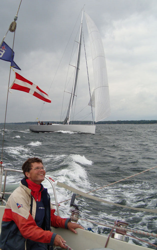 23.6. - Spikurs bei starkem Wind - Rückregatta Eckernförde - Kiel