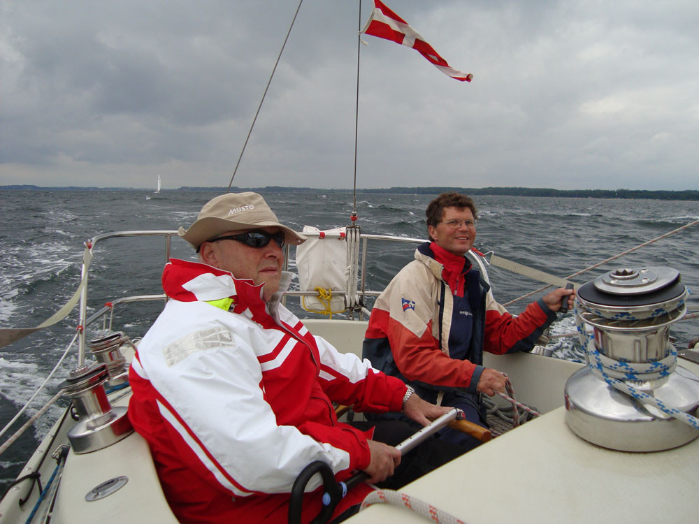 23.6. - Spikurs bei starkem Wind - Rückregatta Eckernförde - Kiel