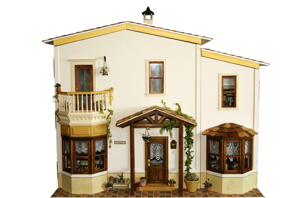 casa de muñecas rustica altaya