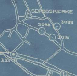 Stelling tussen Serooskerke en haven.