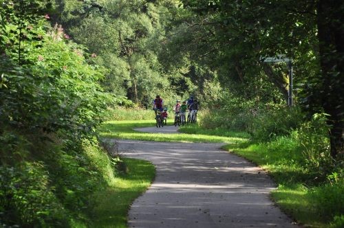 Der Fichtelnaab-Radweg