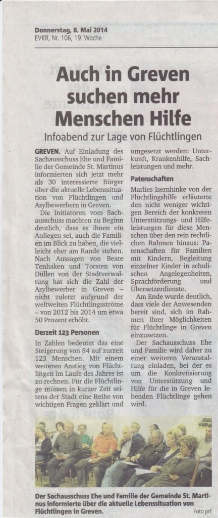 EVKR, Nr. 106, vom 08.05.14