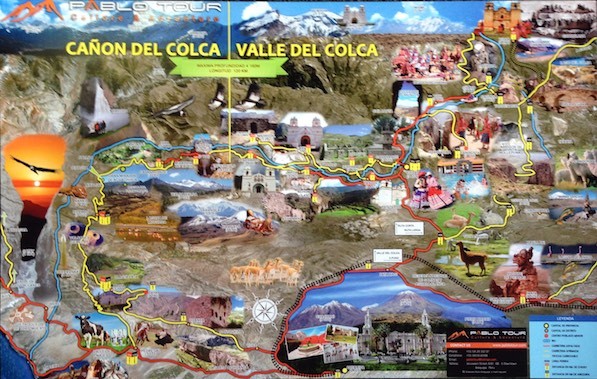 Unser Tour-Plan für den Canon de Colca