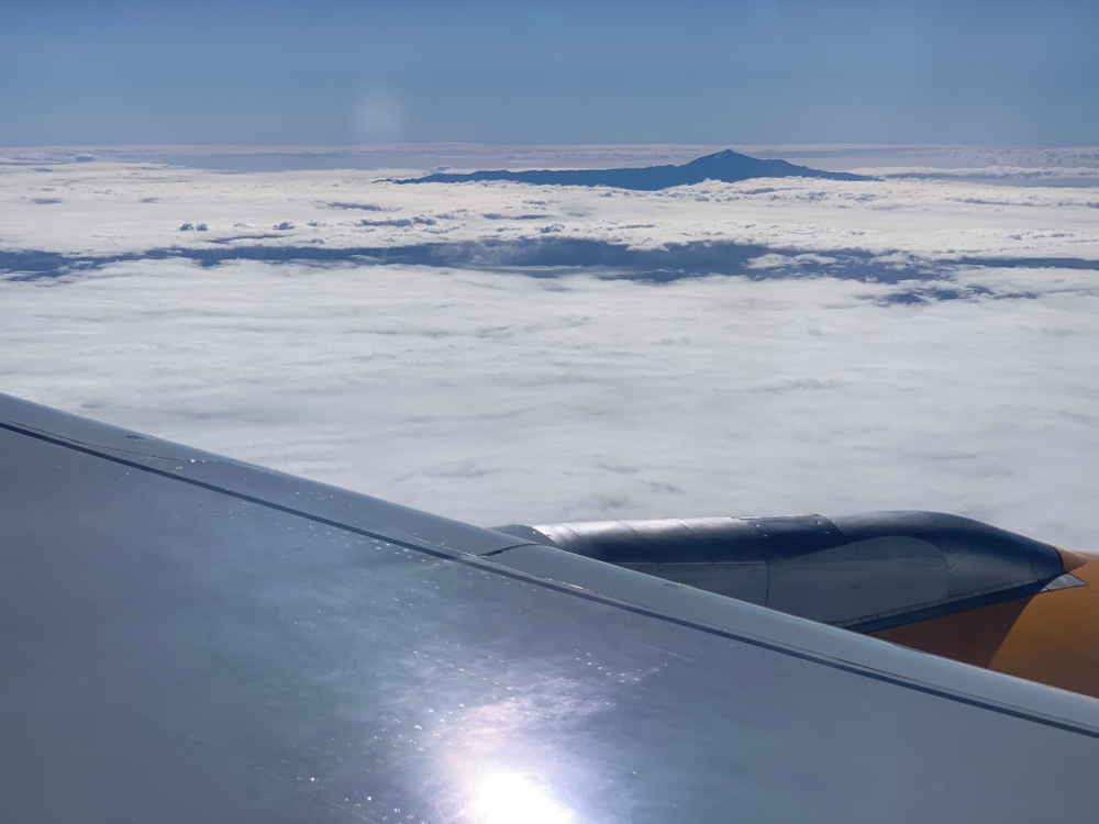 .... und dann grüßte auch schon der Teide