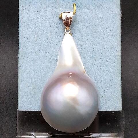 Mabe Pearl k18 pendant top